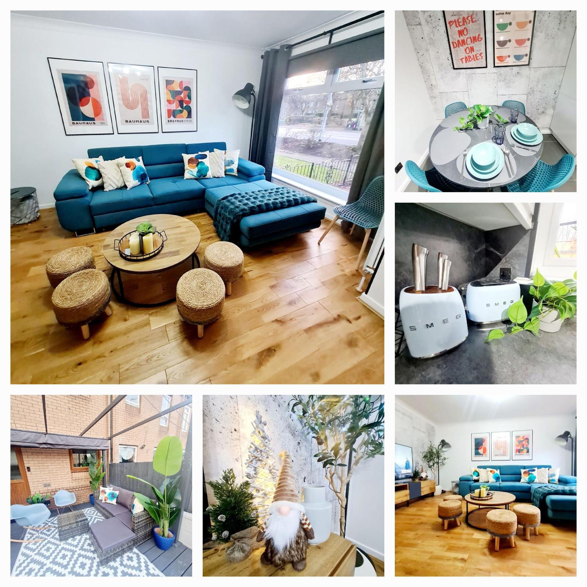 Апартаменти Bright 3Br Walking Distance To Town - Free Parking Глазго Екстер'єр фото